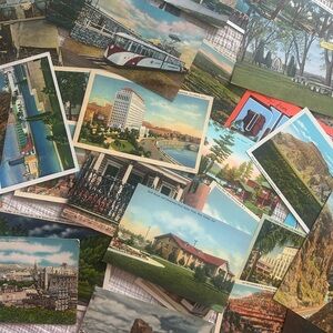 31 Vintage Postcards